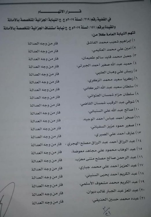 الحوثيون يحجزون ممتلكات عشرات البرلمانيين والمسؤولين المعارضين لهم