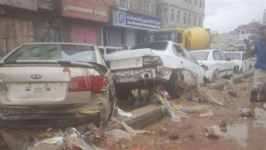 إعصار شاهين يضرب محافظة حضرموت ويلحق أضرارا مادية باهظة