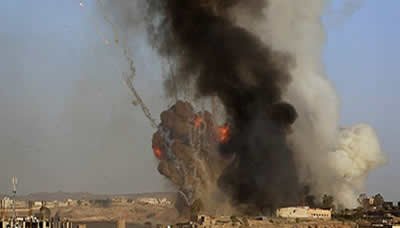 مقتل 17 مدنياً في قصف مدفعي سعودي على سوق شعبي في صعدة